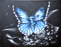Una Farfalla Blu